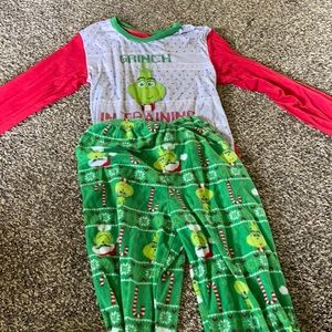 Grinch pajamas